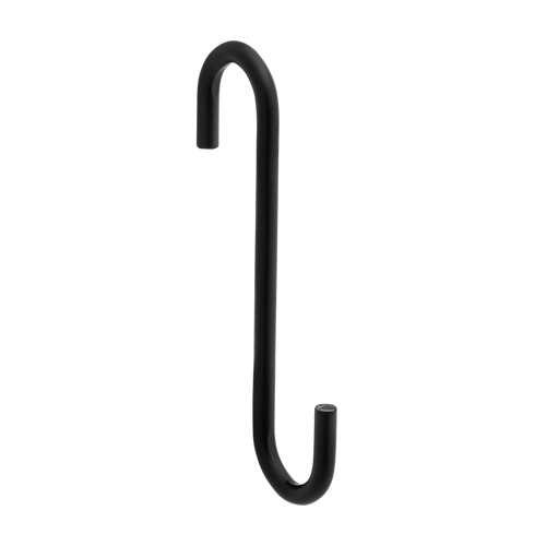 National Hardware Modern S Hook Small 4-3/4-in, Black
