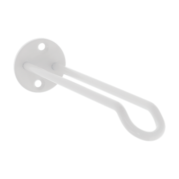 National Hardware Plant Hanger Wall Base 1-1/4x7-in, White