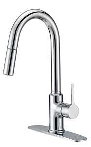 Boston Harbor Contemporary Pull-Down Kitchen Faucet