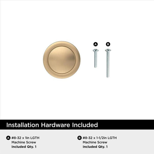 Amerock BP37025CZ Loop Collection Knob