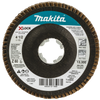 Makita X‑LOCK 4‑1/2 60 Grit Type 29 Angled Grinding and Polishing Flap Disc for X‑LOCK and All 7/8 Arbor Grinders
