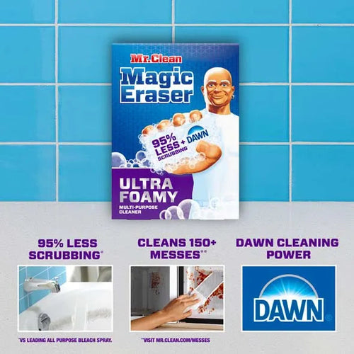 Mr. Clean Magic Eraser Sponge All Purpose Cleaner Ultra Foamy