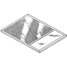 Range Hood Filter, Aluminum With Light Lens