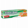Snack Bags, Zipper Seal, 6.5 x 3.25-In., 50-Ct.