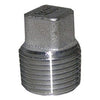 Stainless Steel Pipe Plug, 1/4-In.