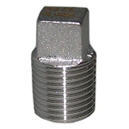 Stainless Steel Pipe Plug, 1/8-In.