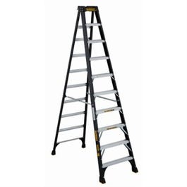 Step Ladder, Type 1A, Fiberglass, 10-Ft.