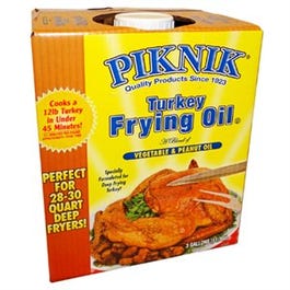 Turkey Frying Oil, 3-Gal.