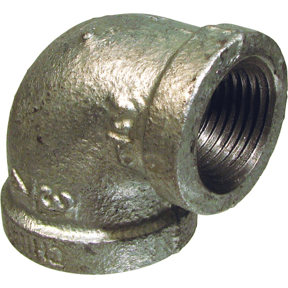 Southland 1-1/2 In. x 1-1/4 In. 90 Degree Reducing Galvanized Elbow