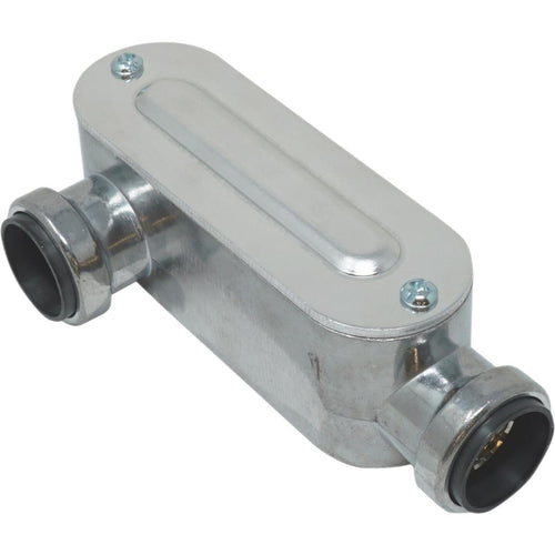 Southwire SimPush 1/2 In. EMT Push-To-Install Type-LR Conduit Body