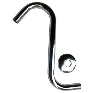Lasco 'S' CP Shower Arm with Flange