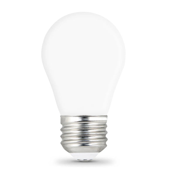 Feit Electric 8W (60W Replacement) Soft White (2700K) E26 Base A15 Dimmable Glass Filament Enhance