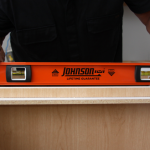 Johnson Level 48 Heavy Duty I-Beam Aluminum Level