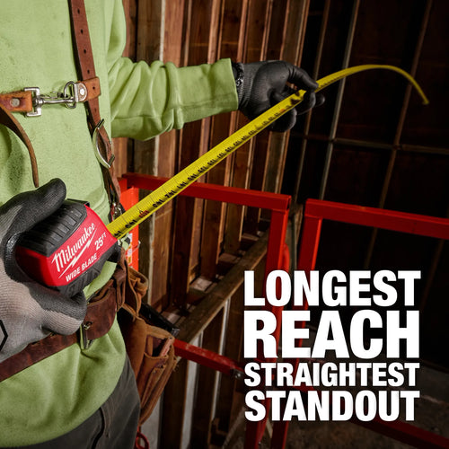 Milwaukee 35ft Wide Blade Tape Measure