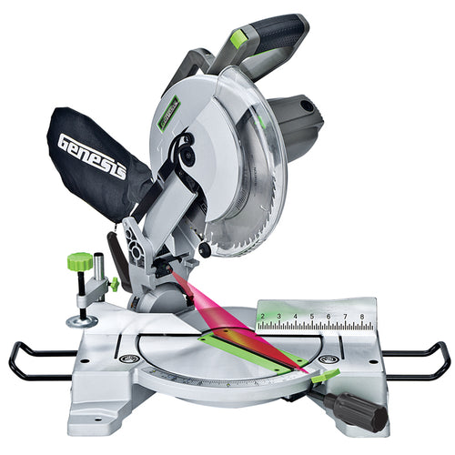Genesis 15 AMP 10″ Compound Miter Saw With Laser