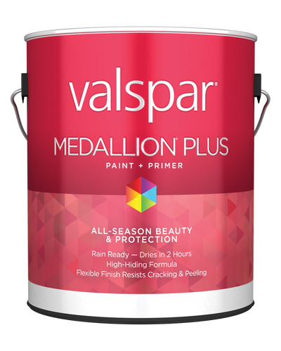 Valspar® Medallion® Plus Exterior Paint + Primer Satin 5 Gallon Pastel Base