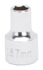 Vulcan Drive Standard Socket Metric 3/8 Drive 6-Point Chrome Vanadium Steel Chrome