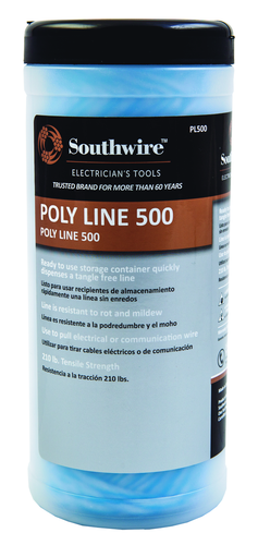 Southwire PL500 Polyline 210Lb 500' Fishing Pull Line