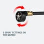 Worx 20V Power Share 4.0Ah Hydroshot Portable Power Cleaner (415 MAX PSI)
