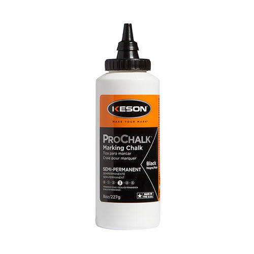 Keson ProChalk Semi-Permanent Chalk Black