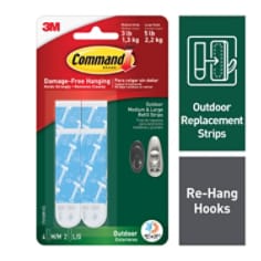 Command™ Outdoor Assorted Replacement Strips
