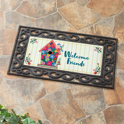 Evergreen Doormat Insert Ric Rac Birdhouse