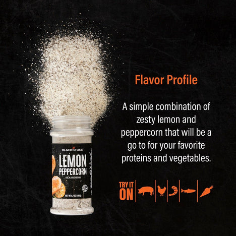 Blackstone Lemon Peppercorn Seasoning
