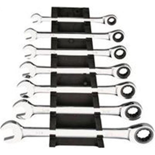 Vulcan Combination Ratchet Wrench Set 7 Piece Metric