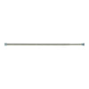 Simple Spaces Shower Curtain Rod Brushed Nickel 36 to 63 in