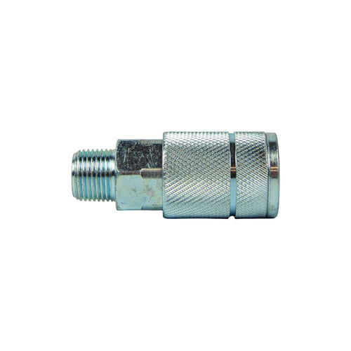 Forney Tru-Flate Style Coupler, 3/8 in x 3/8 in MNPT