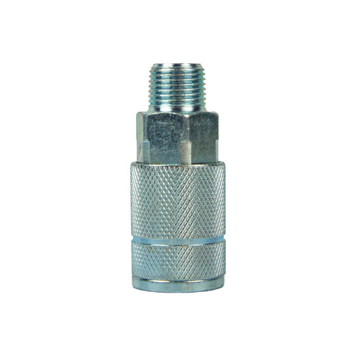 Forney Tru-Flate Style Coupler, 3/8 in x 3/8 in MNPT