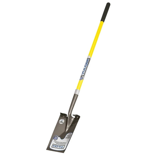 Vulcan Garden Spade Shovel Fiberglass Handle Long Handle 48 L Handle