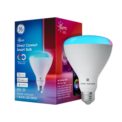 GE Cync BR30 Direct Connect LED Light Bulb