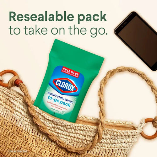 Clorox™ Disinfecting Cleaning Wipes~1~ To Go Pack Fresh Scent