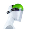 Forney Command PRO Grinding Shield Assembly with Ratchet Headgear Clear