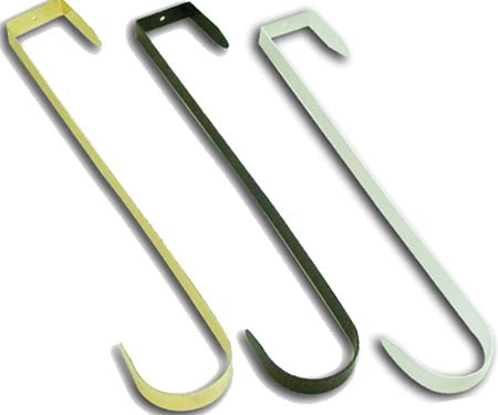 Panacea Steel Wreath Hanger Brass 16 H