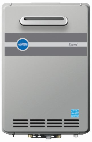 Rheem Tankless Water Heater Gas NG Outdoor