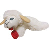 MULTIPET LAMB CHOP W/CATNIP (4 IN, WHITE)