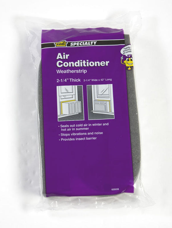 M-D Building Products Air Conditioner Weatherstrip – Open Cell – 2-1/4″ X 2-1/4″ X 42″