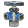 Dual Outlet Water Valve, 3-Way, 5/8 x 3/8-In.