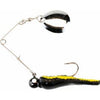 Beetle Spinner, Black Nickel/Yellow Stripe, 1/4-oz.