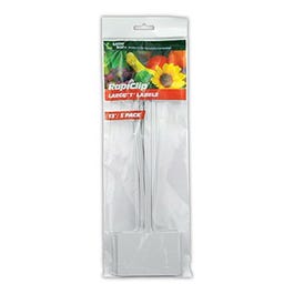 Plant T Labels, Extra Large, 13-In., 5-Pk.