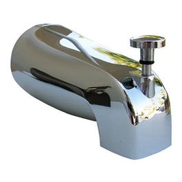 Bathtub Diverter Spout, Chrome