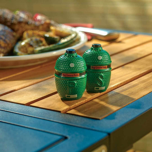 Big Green Egg Salt and Pepper Shakers