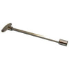 Gas Fireplace Valve Key, Polished Chrome, 8-In.