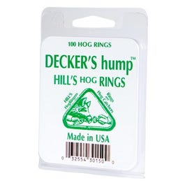 Hill's Hump Hog Ring, No. 3, 100-Pk.