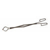 Fireplace Tongs, Black Steel, 33-In.