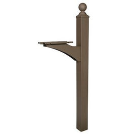 Landover Mailbox Cross Arm Post, Bronze Finish