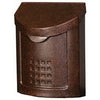 Lockhart City Mailbox, Locking, Aged Copper Steel, 14.2 x 11.1 x 5.5-In.