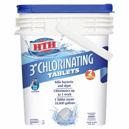 Pool Chlorinating Tablets, 3-In., 35-Lbs.